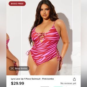 Fashion Nova One Piece Swimsuit